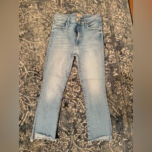 MOTHER Women's Light Blue Skinny Jeans